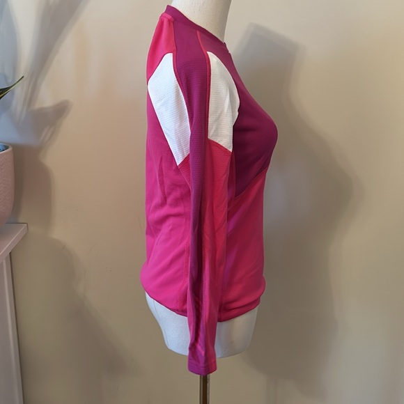 Helly Hansen layer long sleeve sz S pink and white - Picture 3 of 6